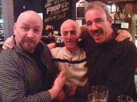 Colin, Stan and Dave, taken at a reunion at The Gun Tavern in Croydon.
