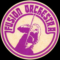 A Fusion Orchestra sticker based on a famous band picture.